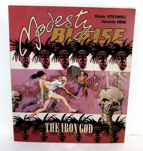 Modesty blaise the iron god - modesty,