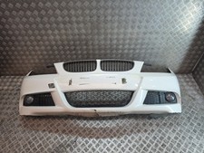 Bmw 3 Series E90 E91 LCI M-SPORT Front Bumper 2010-ON In White 