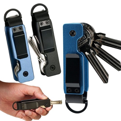 Metal key organizer compact - metal,