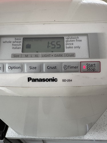 Panasonic 254 bread - bread, machine