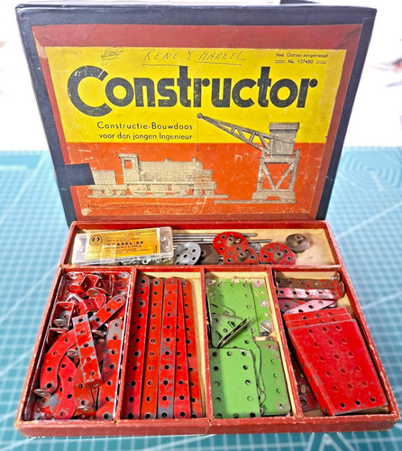 Vintage 1950s meccano type - meccano,