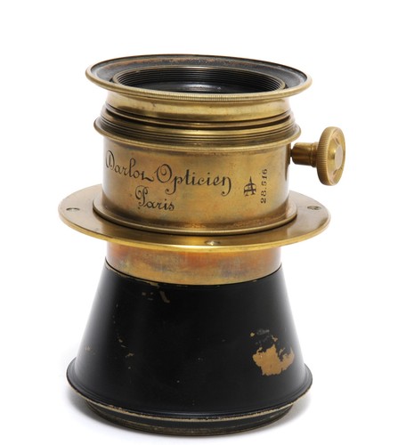 Vintage brass lens darlot - vintage,