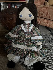 1970s Vintage Cloth Rag Doll -