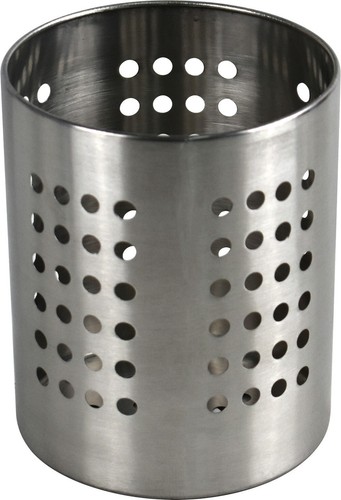 Stainless steel cutlery stand - steel,