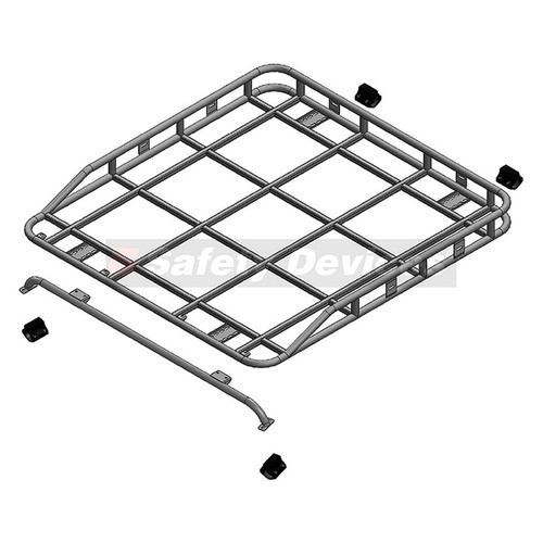 Long luggage rail roll cage - long,