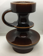 Vintage west german pottery Continua Candle holder Cari Zalloni Steuler 305/25