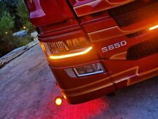 2 Piece Daytime Running Lights - DRL Daytime Running Light Kit Fits Scania - Amber