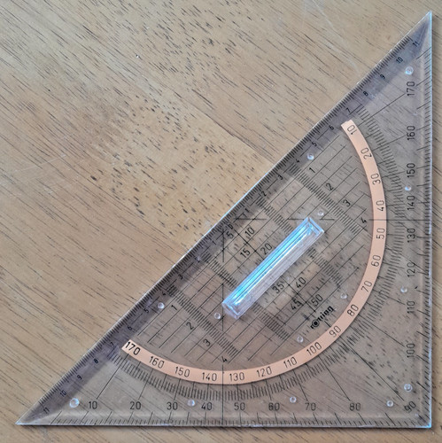 Rotring geometry set square - rotring,