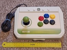 MICROSOFT XBOX 360 HORI EX2 FIGHTING STICK USB JOYSTICK JOY FIGHT ARCADE - White