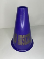 Vintage mini mega phone UW Huskies Go Huskies Purple Megaphone Game Day