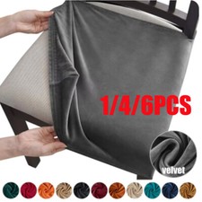 Velvet Stretch Dining Chair