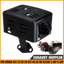 ​Exhaust Muffler + Gasket For HONDA GX120 GX140 GX160 GX200 5.5HP 6.5HP Engine