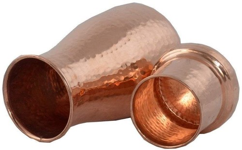 Litre hammered pure - pure, copper