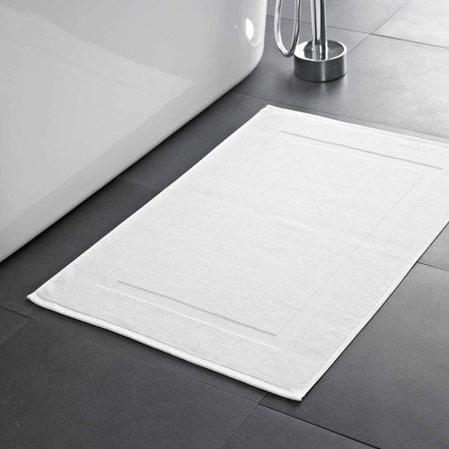 Bath mats white 1000 gsm - mats,