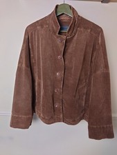 Oska Brown Cord Short Jacket