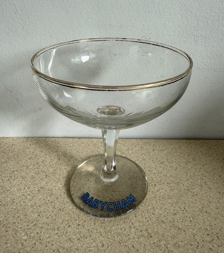 Rare 1990 babycham glass - babycham,
