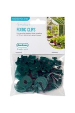 Greenhouse Shading Fixing Clips Fixers / Clips Plastic Pack x30 Gardman 