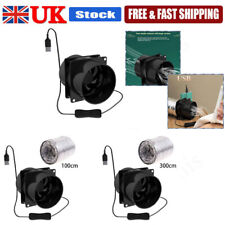 Portable Fume Extractor Fan with 1/3 Meter Pipe for Kitchen and Bathroom