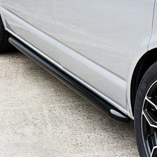 FITS VW T6 T6.1 TRANSPORTER CARAVELLE SWB SPORTLINE BLACK SIDE BARS OEM QUALITY