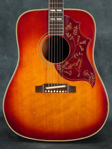 Gibson 1962 hummingbird cherry - hummingbird,