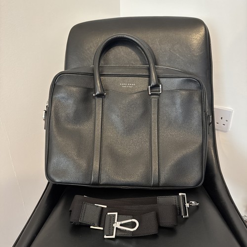 Hugo boss black leather - black,