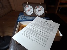 Jerger Tournament Chess Clock Vintage New Old Stock Made In Germany