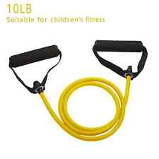 Resistance Bands with Handles Yoga Pull Rope Elastic Fitness Exercise Band UK