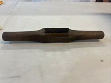 Antique Vintage Woodworkers Wooden Spoke Shave Draw Knife Estate Find Tool Wood