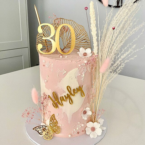 Personalised cake charms - personalised,