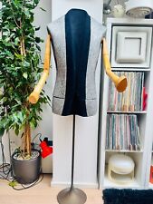 Vintage 1950s Tailor's Dummy Mannequin Torso - Adjustable Dress Shape, Industrial