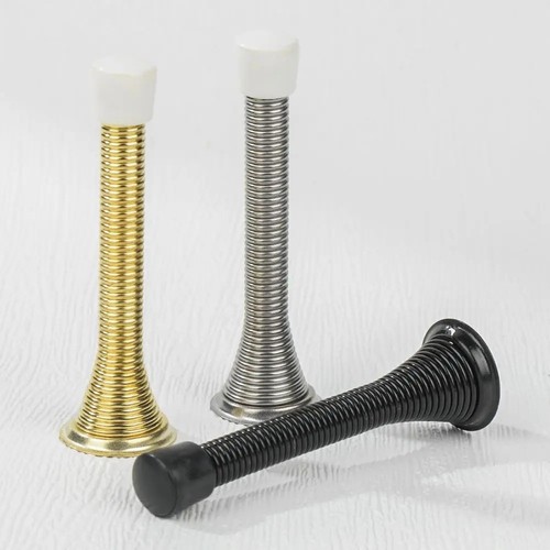 Door stop silver gold - door,