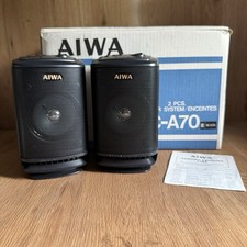 Vintage Aiwa SC-A70 Speakers
