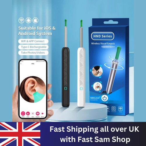 Ear wax remover camera - ear, |