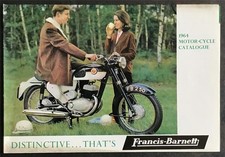 FRANCIS BARNETT Motorcycles Sales Brochure 1964 Plover FULMAR Falcon SPORTS TWIN