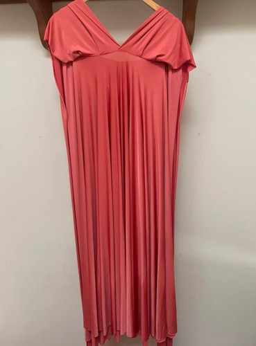 Twobirds coral bridesmaid