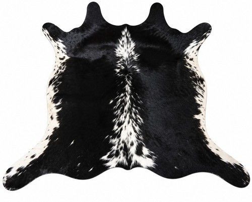 Natural cowhide rug genuine - cowhide,