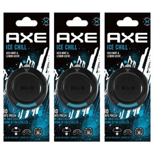 3 x AXE 3D Hanging Gel Car