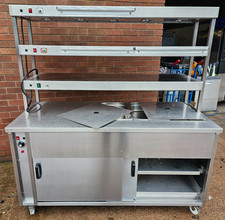 HOT CUPBOARD WITH GANTRY AND