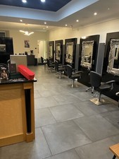 3 hairdressing chairs and 3 Stations with Mirrors.