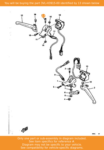 Yamaha screw lever fitting - screw,,