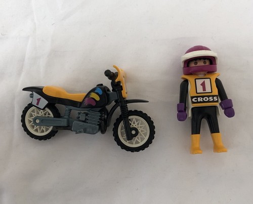 Vintage playmobil 3044 moto - playmobil,