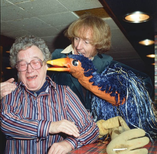 Rod hull his feathered puppet - rod,
