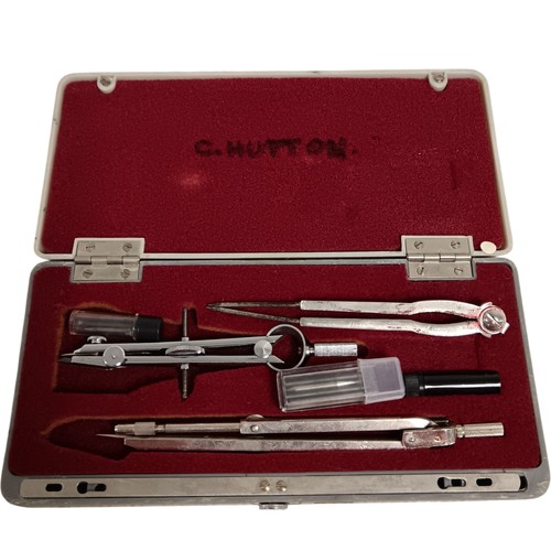 Vintage drawing tools set - vintage,