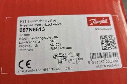 Danfoss hsa3 port motorised - hsa3, 3-port