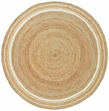 Jute Rug Round 100% Natural