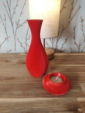 Decorative Ribbed/Spiral vase