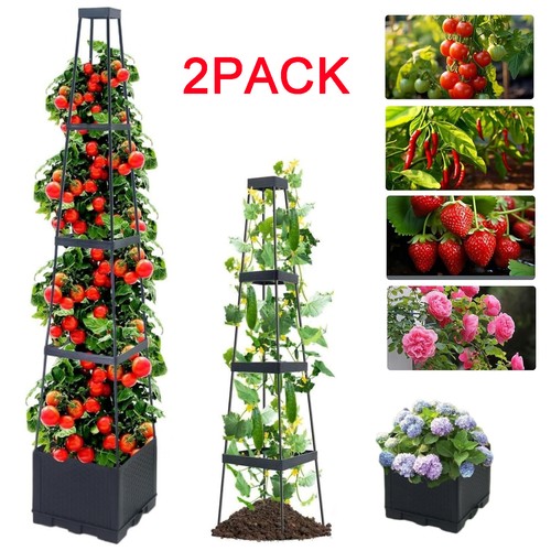 Raised garden bed planter with - garden,