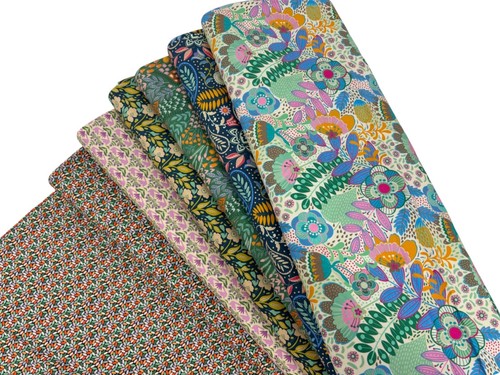 Bohemian blooms fabric - bohemian,