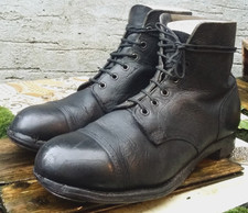 BRITISH ARMY Black AMMO BOOTS