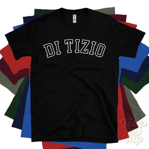Tizio shirt retro varsity - t-shirt,